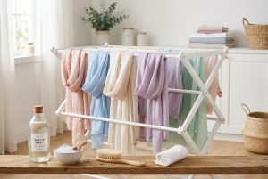 راهنمای شستشو و نگهداری شال و روسری