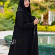 چادرمانتو مریم شالدار ساده