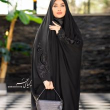چادر عربی رز مخملی